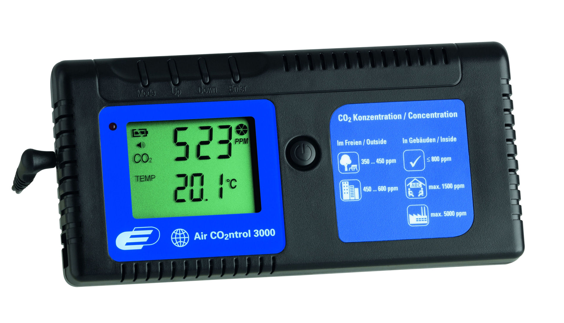 TFA 31.5000 - AIRCO2NTROL 3000 - Indikátor CO2 + kalibrační list