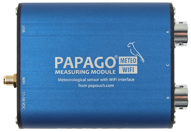 PAPAGO Meteo WiFi: Průmyslová meteostanice